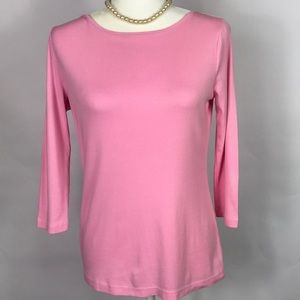 Talbots 3/4 length sleeve Tee